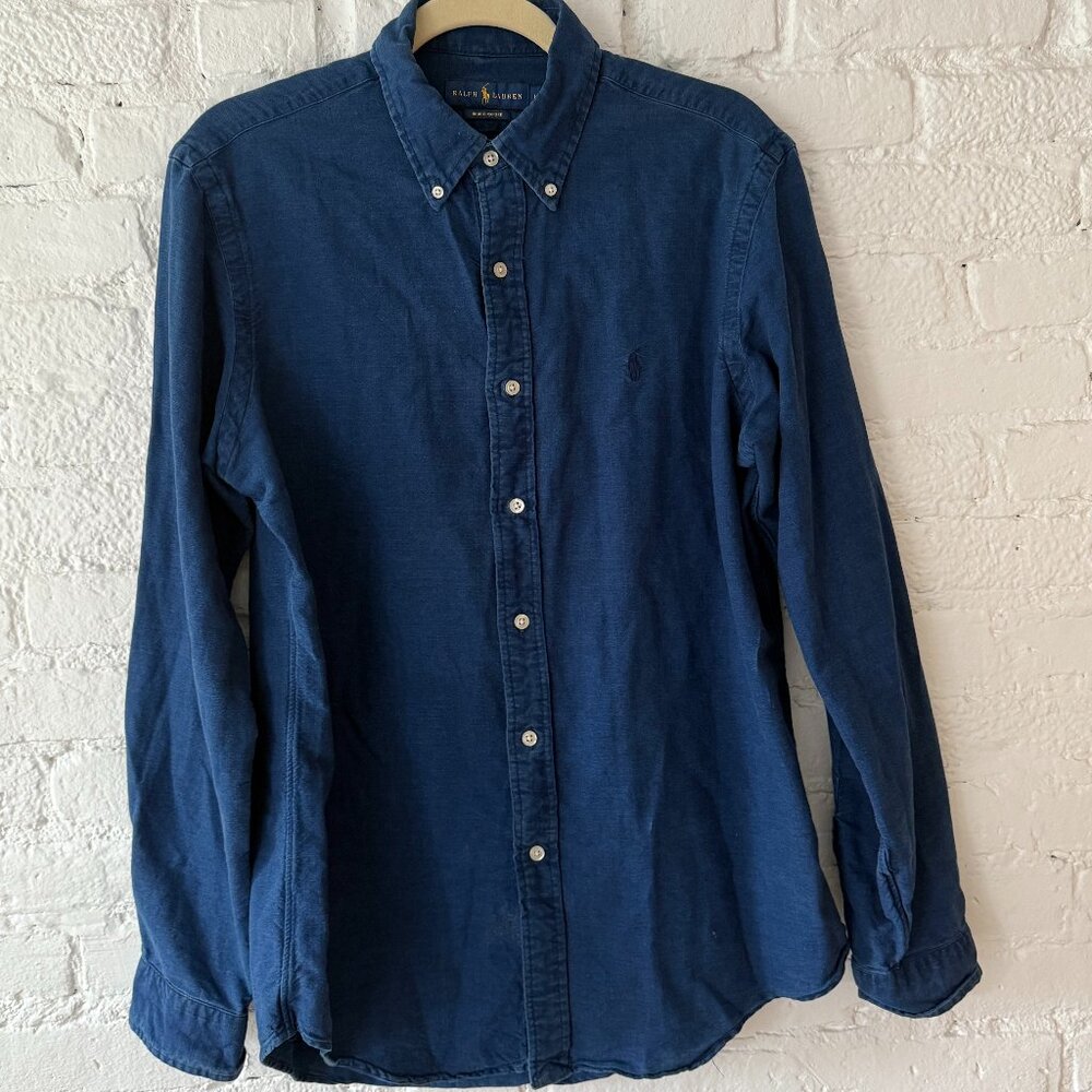 Polo Ralph Lauren Classic Fit Indigo Oxford Shirt - Indigo
